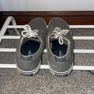 Men’s Grey Sperry Sneakers Size 10.5